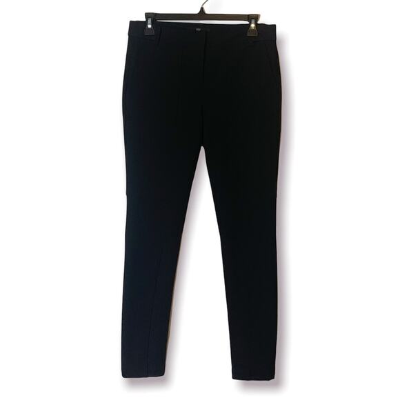 Tibi black Anson Stretch Rib Insert Loden Riding Pants Trousers sz 2 - Picture 4 of 9